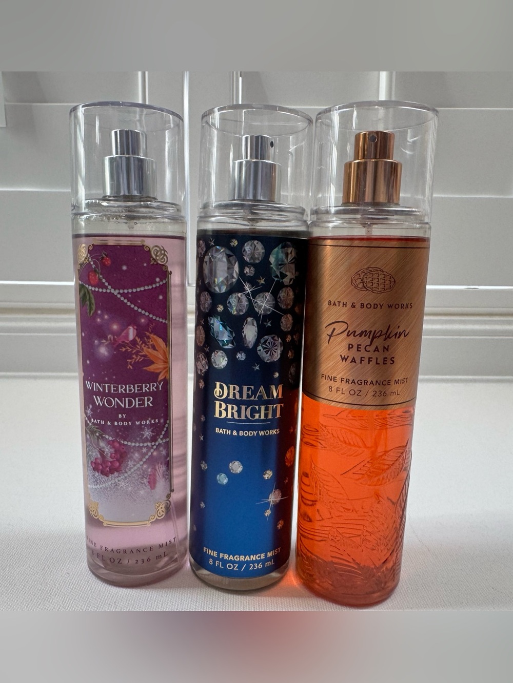 Bath & Body Works Fine Fragrance Mist Bundle